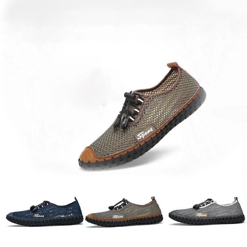 Men Trendy Summer Breathable Shoes - Image 2