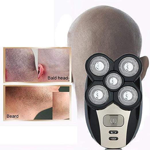 Men's 5 In 1 4D Rotary Shaver Rechargeable - Image 6