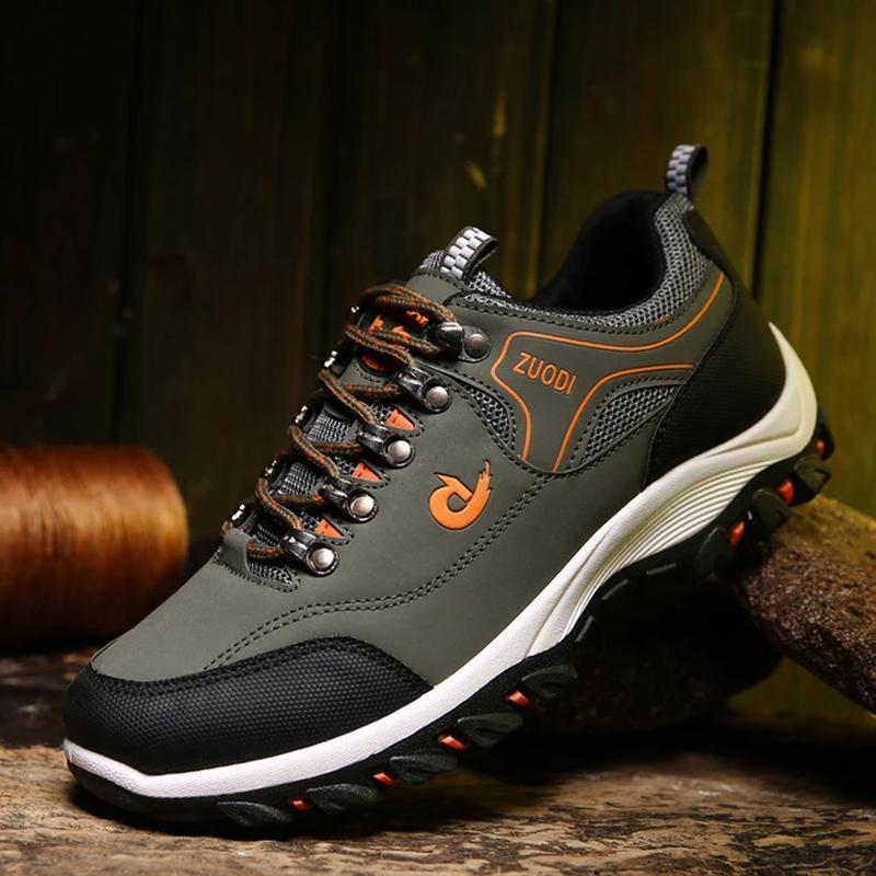 Men's Mesh Breathable Waterproof Athletic Outdoors Sneakers - Image 10