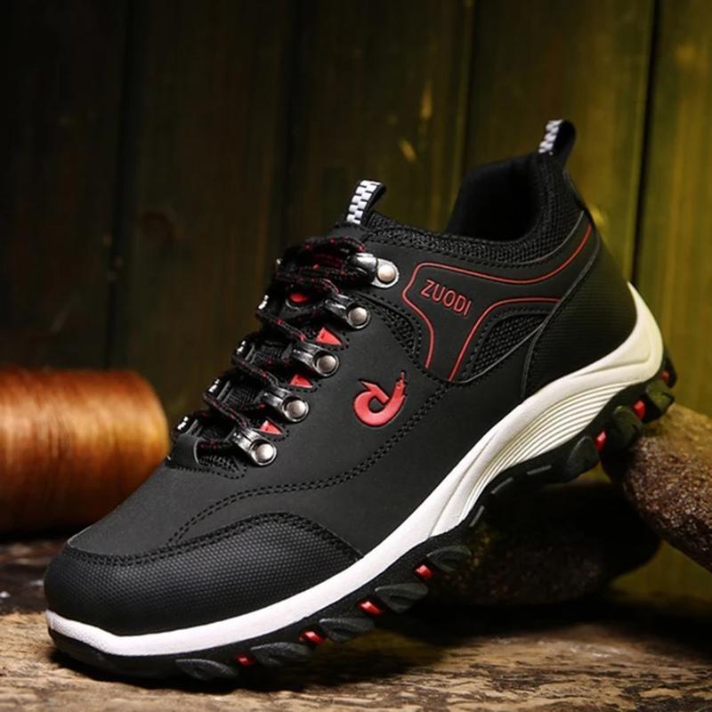 Men's Mesh Breathable Waterproof Athletic Outdoors Sneakers - Image 11