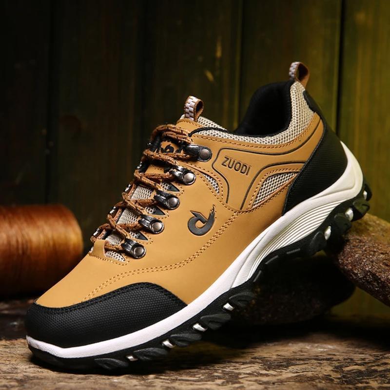 Men's Mesh Breathable Waterproof Athletic Outdoors Sneakers - Image 12