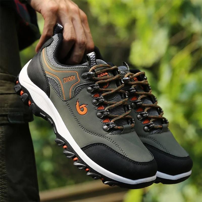 Men's Mesh Breathable Waterproof Athletic Outdoors Sneakers - Image 2
