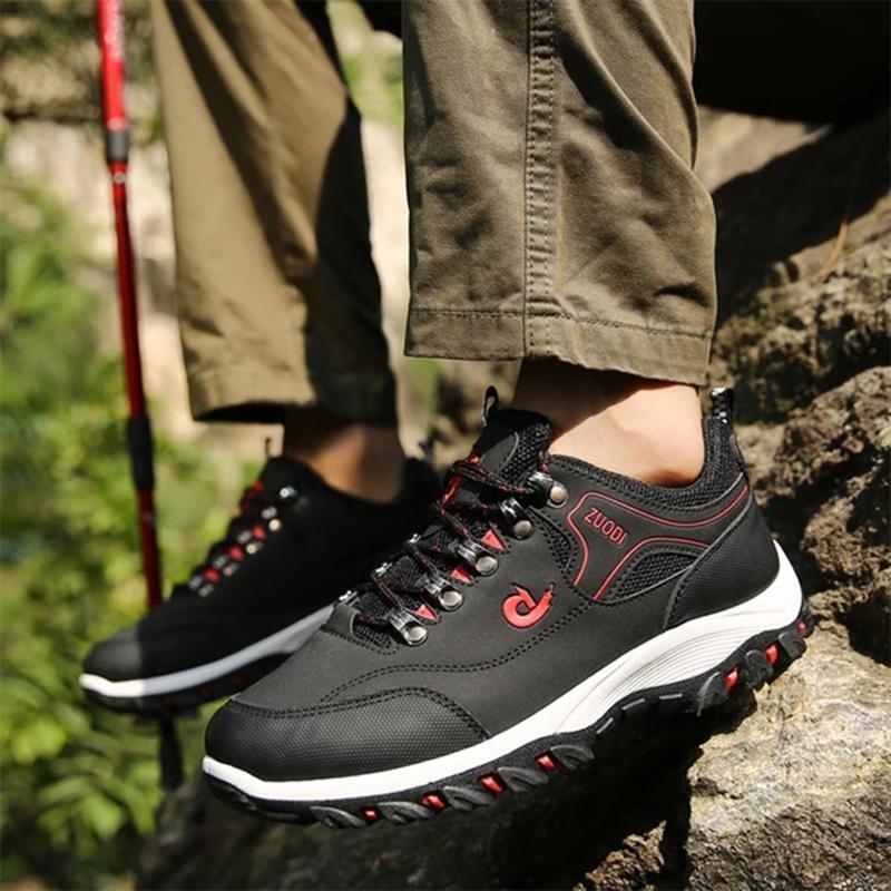 Men's Mesh Breathable Waterproof Athletic Outdoors Sneakers - Image 3
