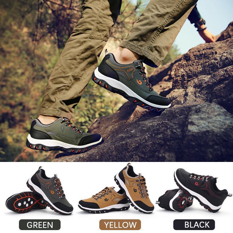 Men's Mesh Breathable Waterproof Athletic Outdoors Sneakers - Image 4