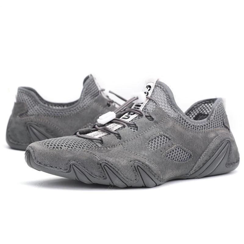 Men's Octopus Mesh Fabric Breathable Casual Shoes - Image 3