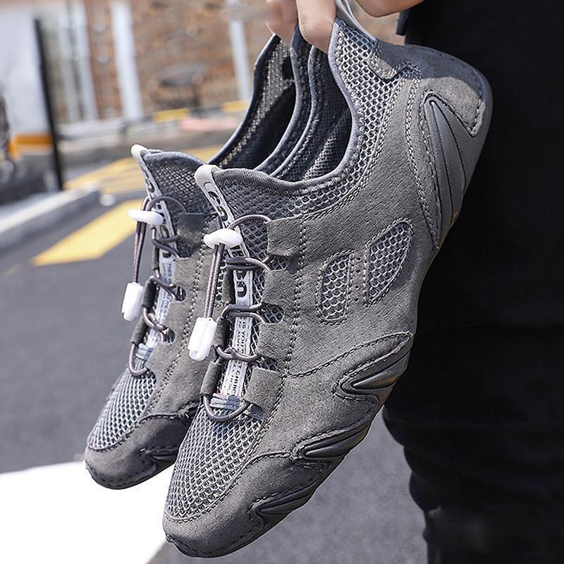 Men's Octopus Mesh Fabric Breathable Casual Shoes - Image 4