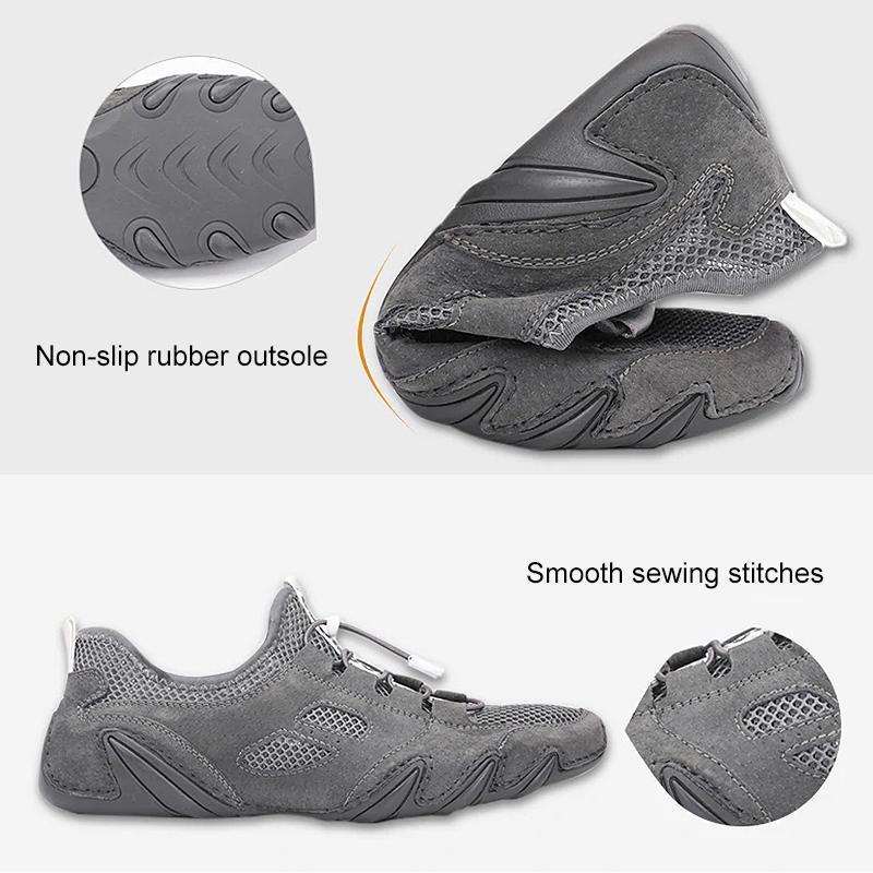 Men's Octopus Mesh Fabric Breathable Casual Shoes - Image 6
