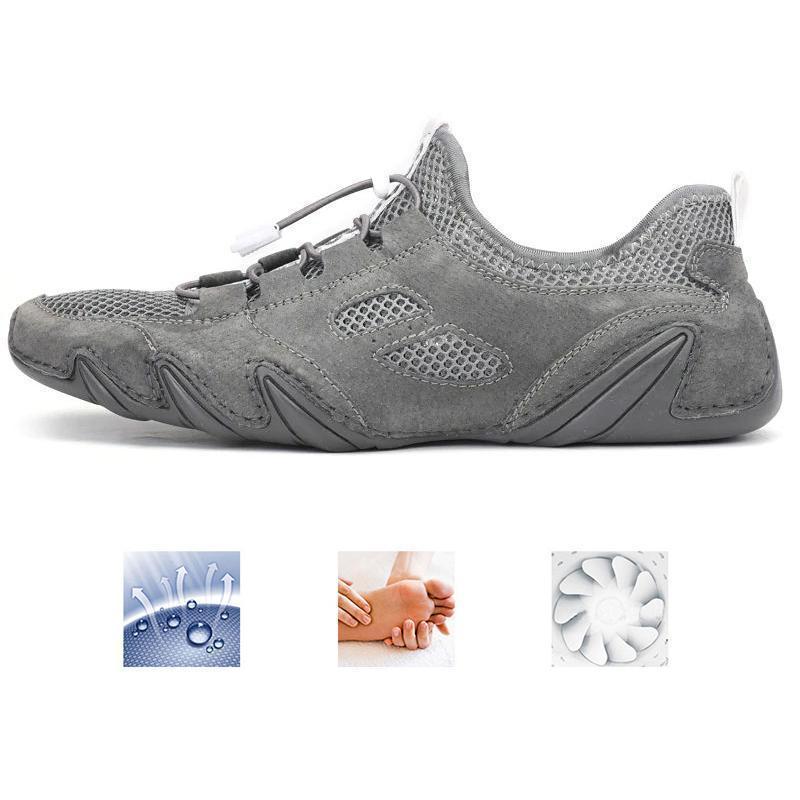 Men's Octopus Mesh Fabric Breathable Casual Shoes - Image 7