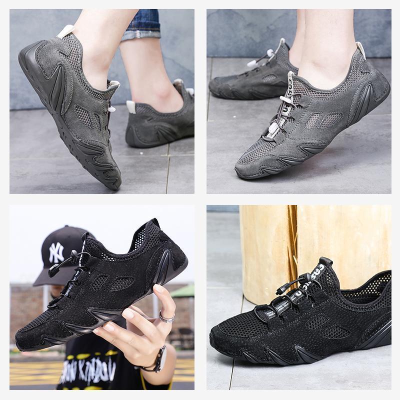 Men's Octopus Mesh Fabric Breathable Casual Shoes - Image 8