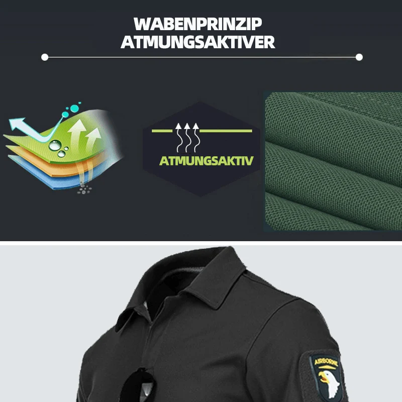 Men's Outdoor Quick Dry Polo Shirt - Image 3