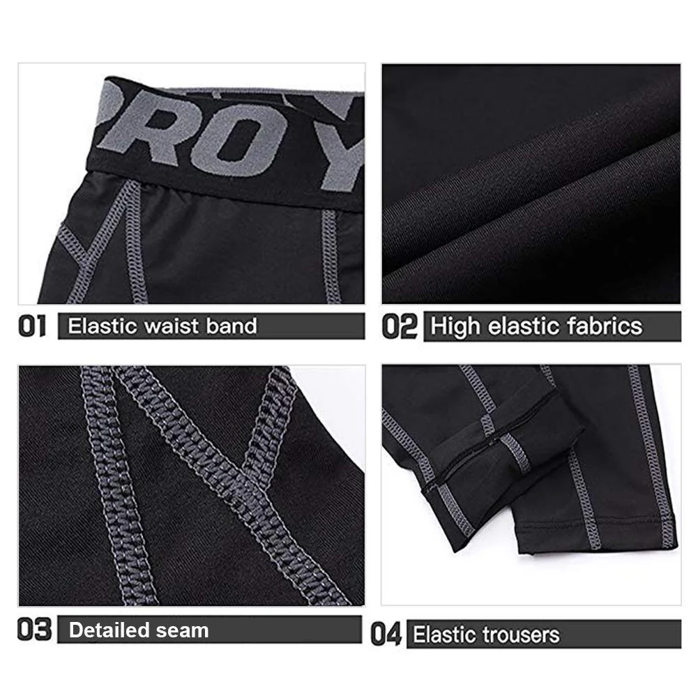 Men's Performance Compression Tights - Image 3