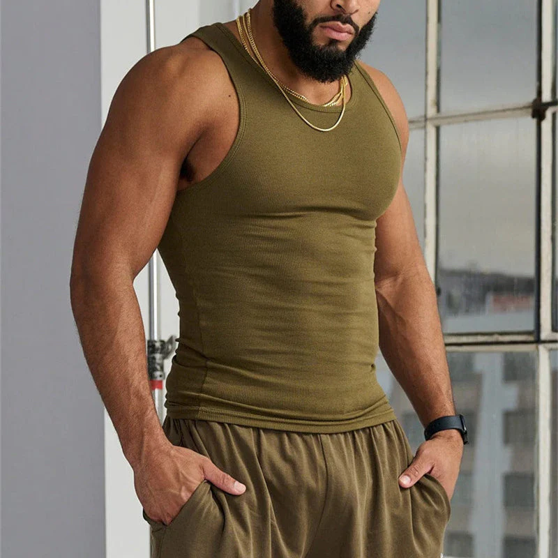 Men's Sleeveless T-shirt - Image 18