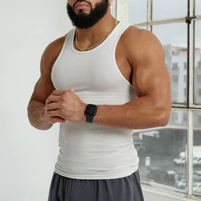 Men's Sleeveless T-shirt - Image 23