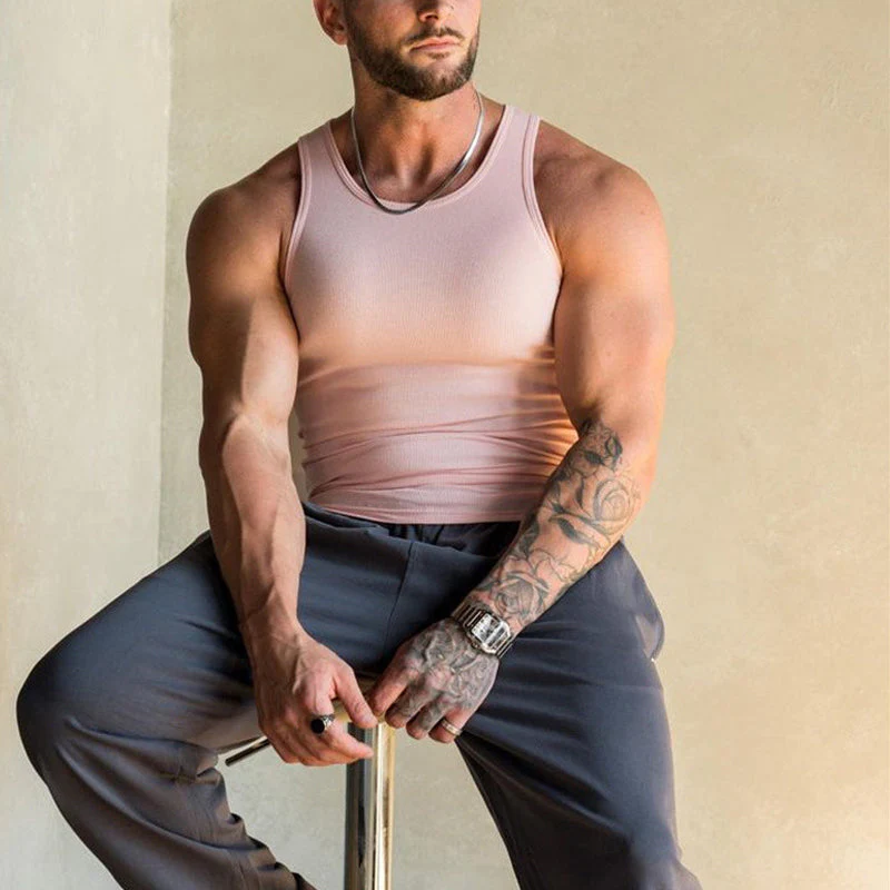 Men's Sleeveless T-shirt - Image 29