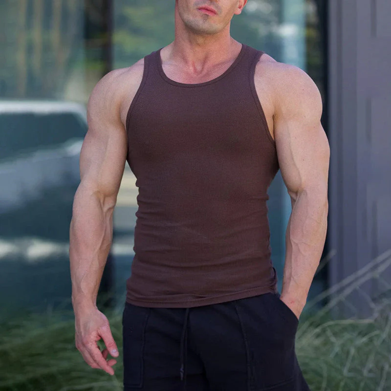 Men's Sleeveless T-shirt - Image 6
