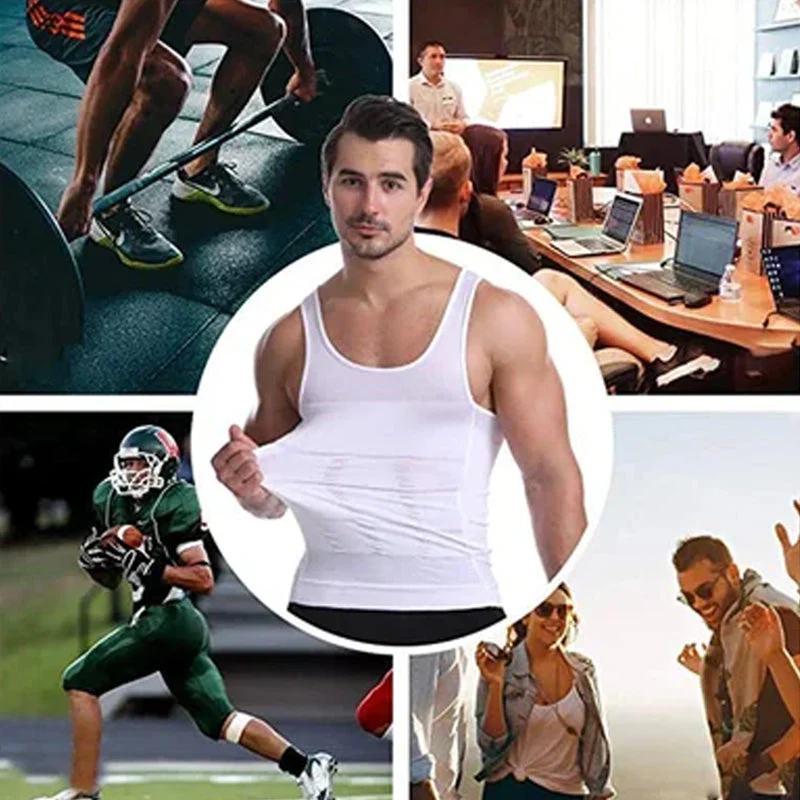 Men's Slimming Compression Vest - Image 6