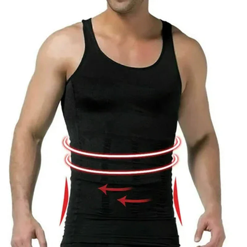 Men's Slimming Compression Vest - Image 8