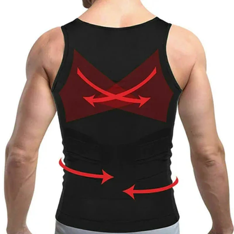 Men's Slimming Compression Vest - Image 9