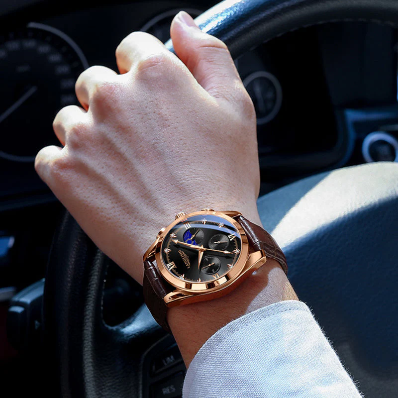 Men's Waterproof Luminous Sports Quartz Watch - Image 4