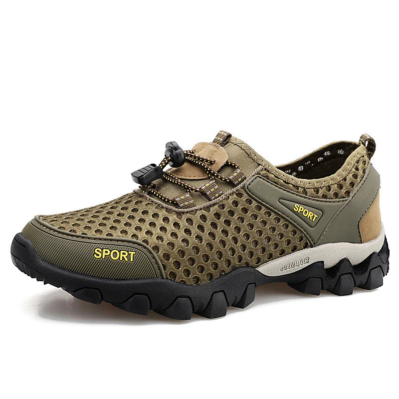 Mesh Button-up Shoes - Image 11