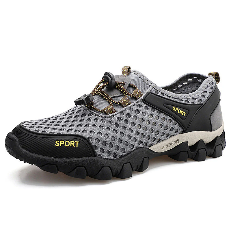 Mesh Button-up Shoes - Image 12