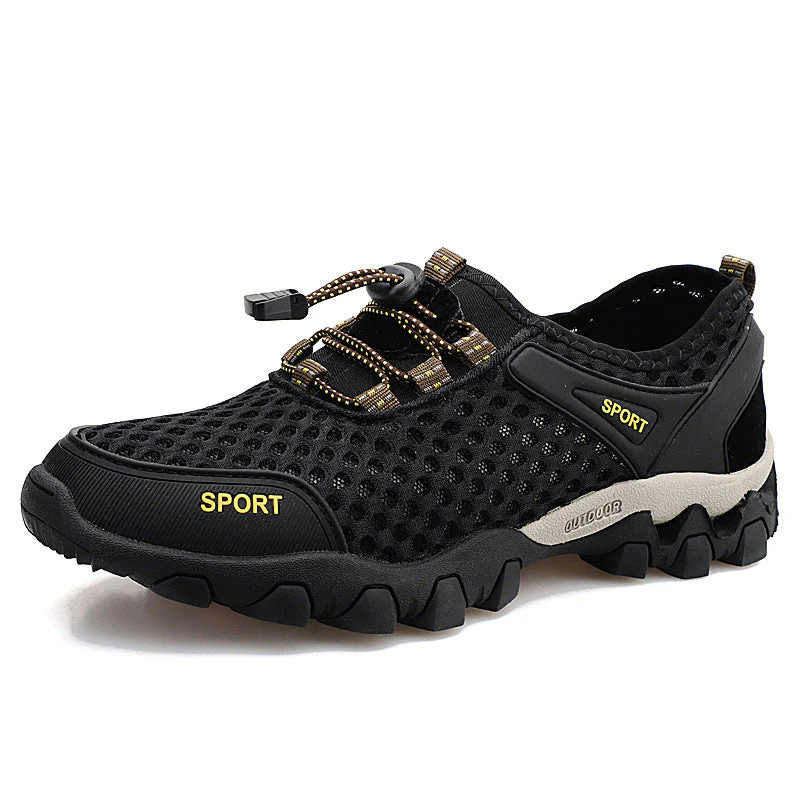 Mesh Button-up Shoes - Image 14