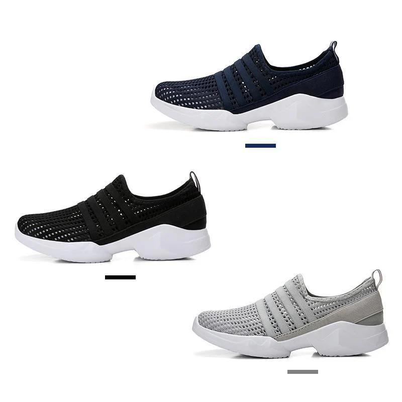 Mesh Sports Casual Slip On Walking Shoes - Image 4