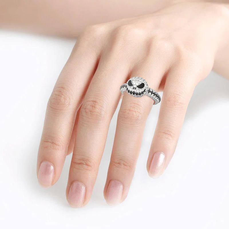 Metal Jack Skull Ring - Image 2