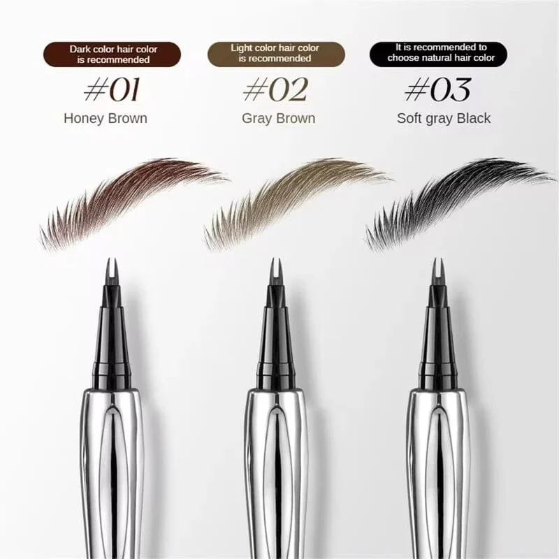Micro-Fork Tip Pencil Long-lasting Waterproof Brows Pencil - Image 4