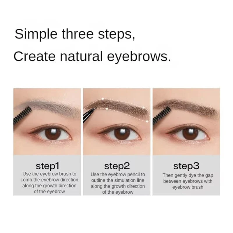 Micro-Fork Tip Pencil Long-lasting Waterproof Brows Pencil - Image 7