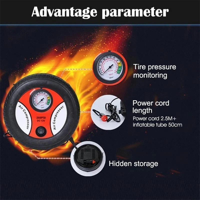 Mini Car Tire Inflator Pump - Image 3