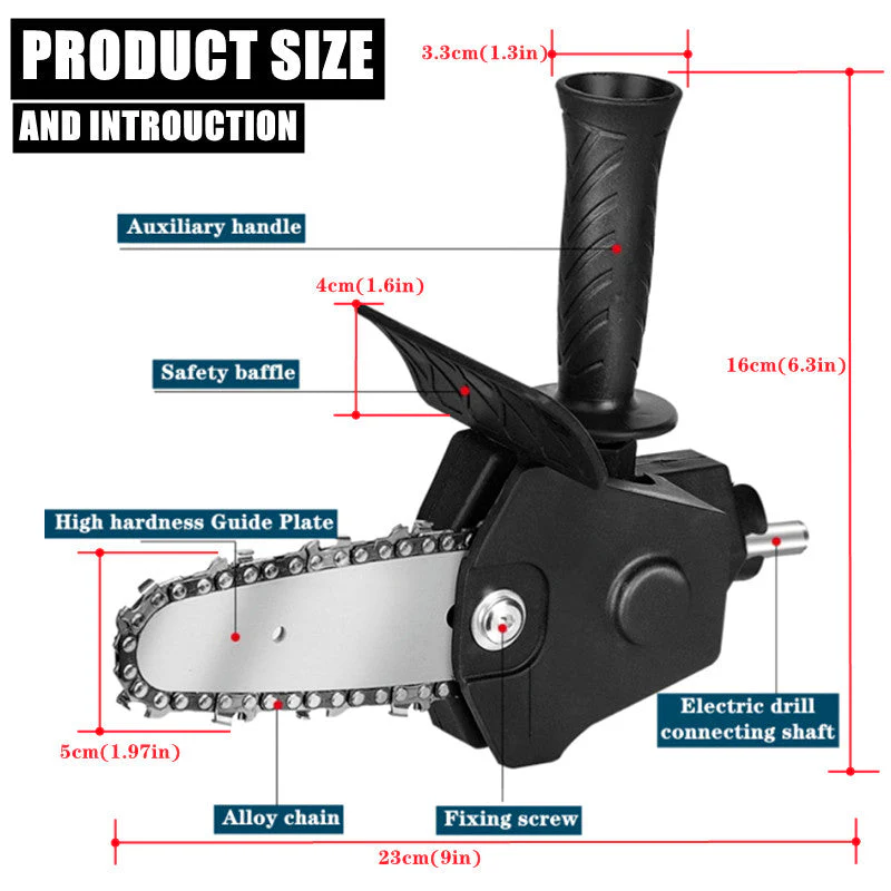 Mini Cordless Chainsaw Kit - Image 4