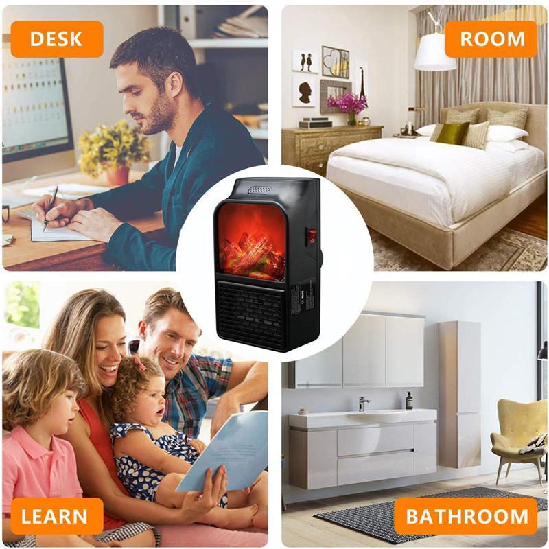 Mini Electric Simulation Fireplace Warmer - Image 4
