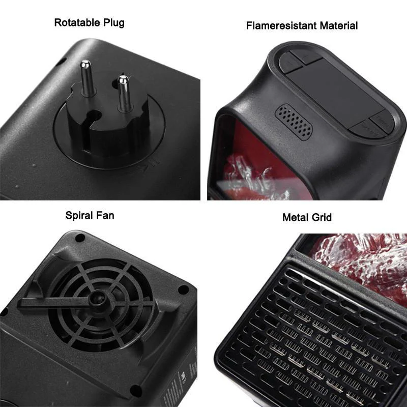 Mini Electric Simulation Fireplace Warmer - Image 8