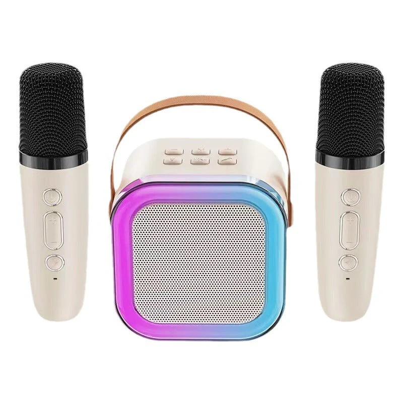 Mini Karaoke Machine with Wireless Microphones - Image 21