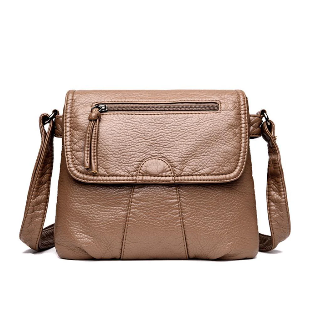 Mini Soft Leather Handbag - Image 10