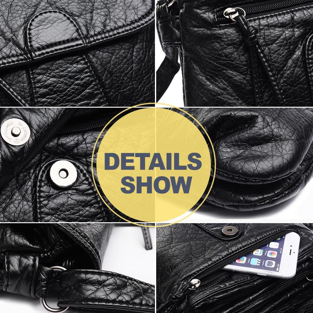 Mini Soft Leather Handbag - Image 4
