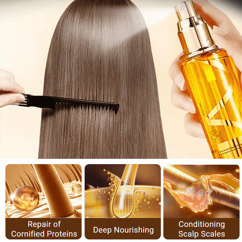 Moisturizing & Strengthening Silky Hair Oil - Image 2