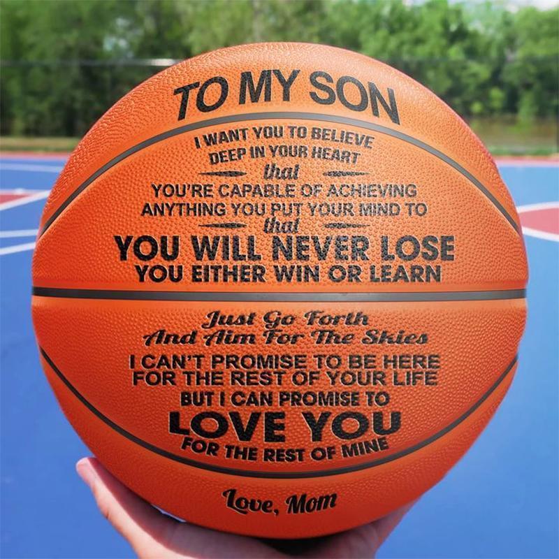 Mom to Son - You Will Never Lose - Basketball - Image 4