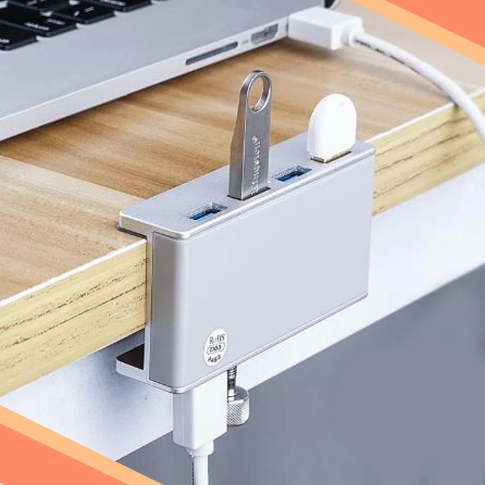 Mountable Desk Side USB 3.0 Adapter Hub 👩🏻💻 👨🏻💻 - Image 2