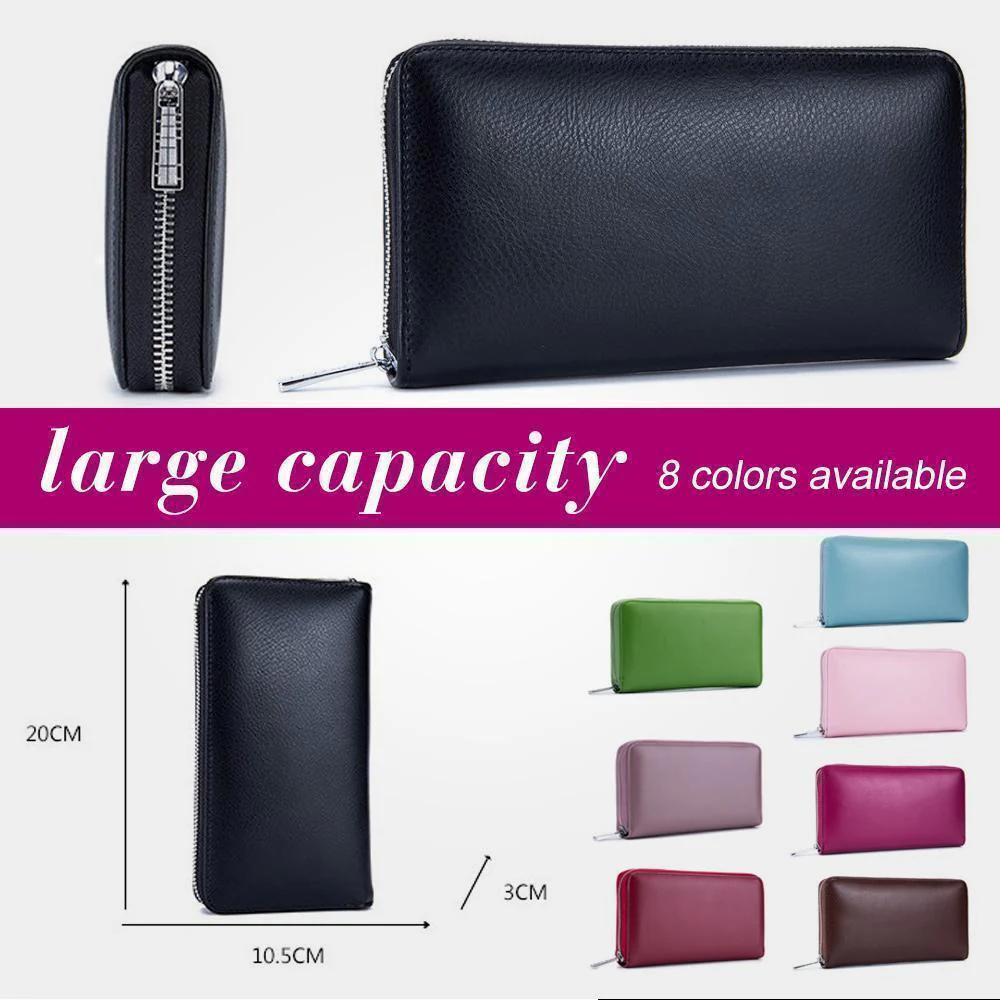 Multi-functional Card Holder Long Purse - Image 4