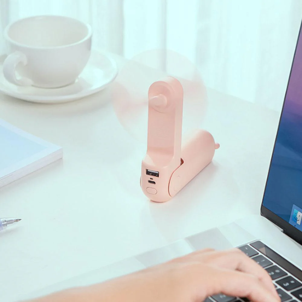Multi-functional Mini Folding Fan - Image 2
