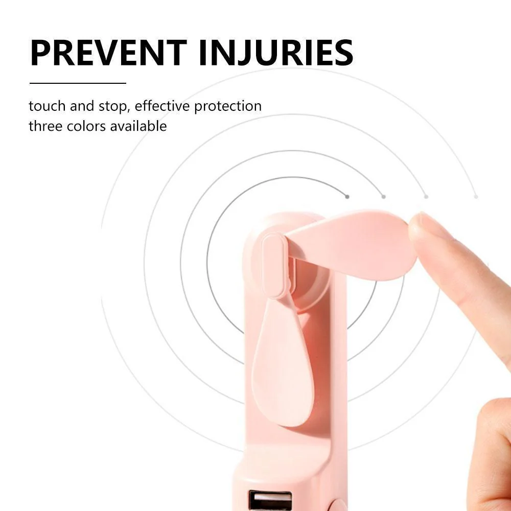 Multi-functional Mini Folding Fan - Image 6