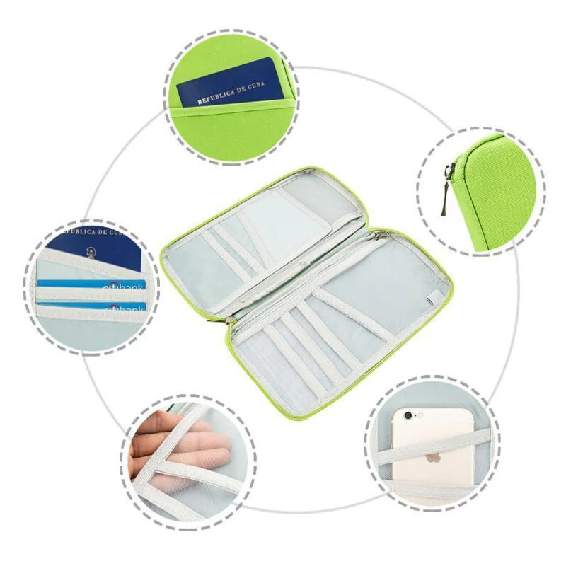 Multi-pockets Travel Storage Wallet - Image 3
