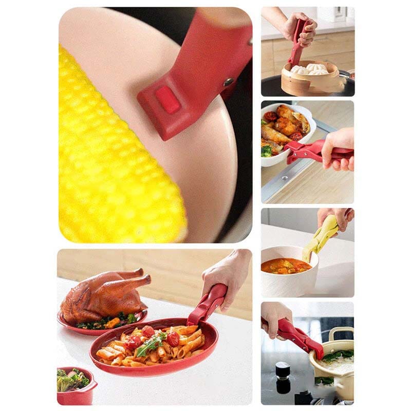 Multi-Purpose Anti-Scald Bowl Holder Clip for Kitchen - Image 10