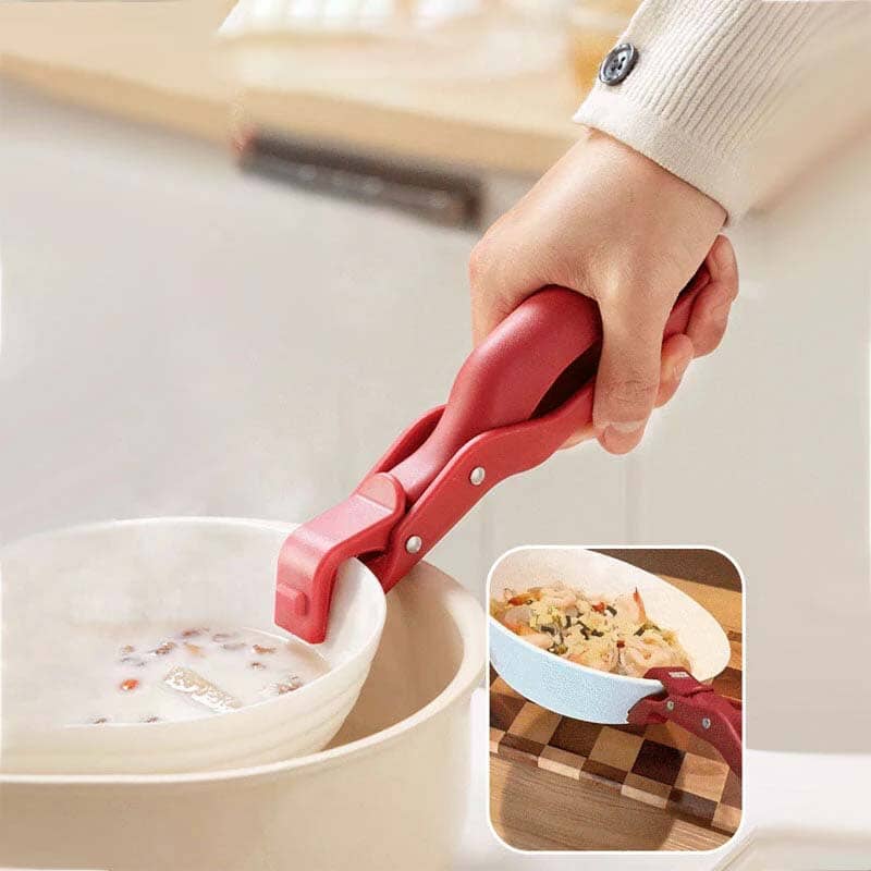 Multi-Purpose Anti-Scald Bowl Holder Clip for Kitchen - Image 7