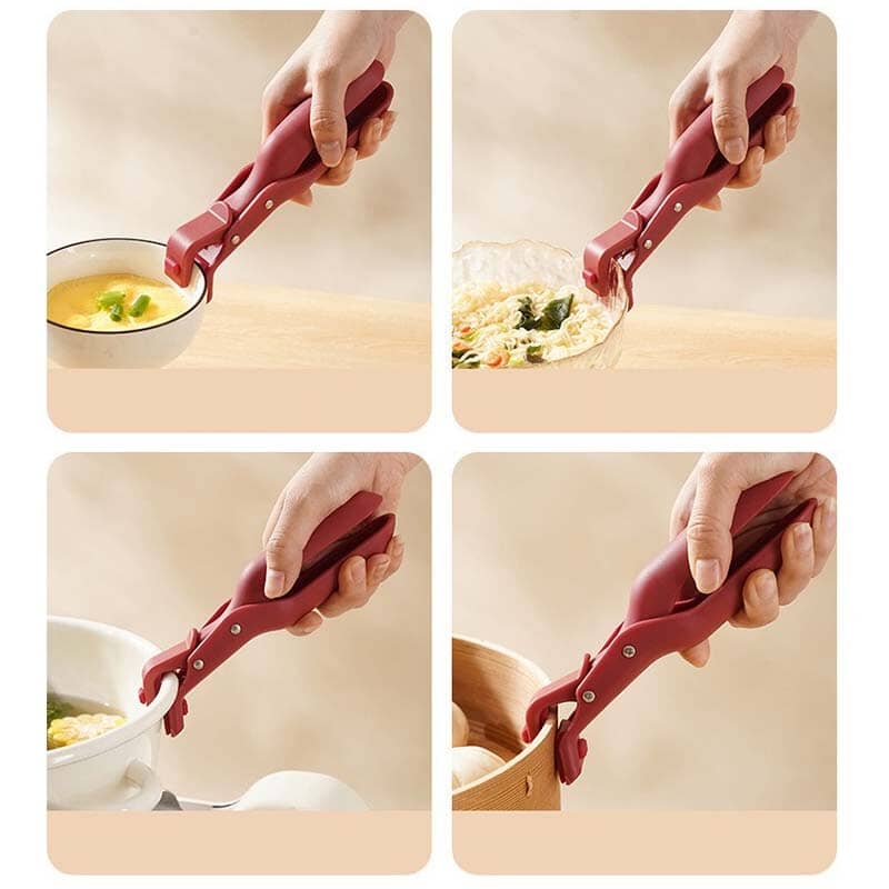 Multi-Purpose Anti-Scald Bowl Holder Clip for Kitchen - Image 9