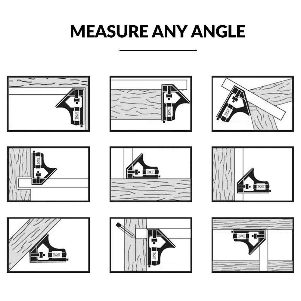 Multifunction Active Square Ruler Angle Ruler - Image 5