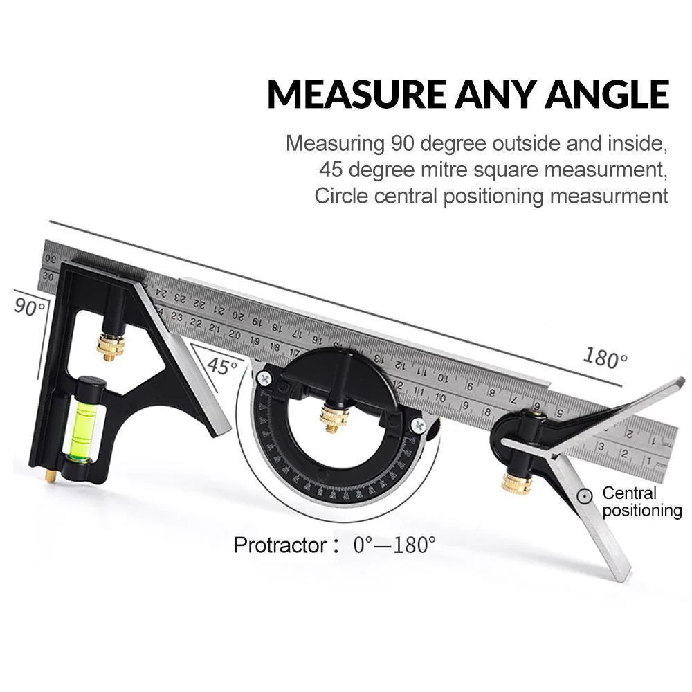 Multifunction Active Square Ruler Angle Ruler - Image 7