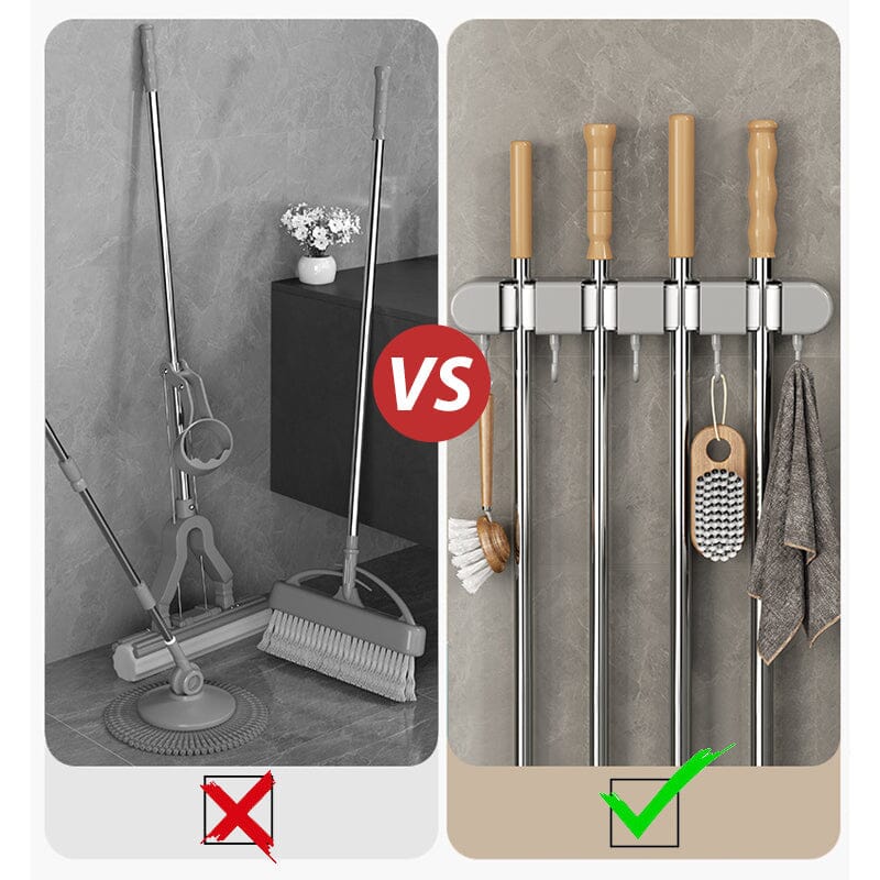 ✨2023 Hot Sale✨Multifunctional Mop Holder with Hook - Image 7